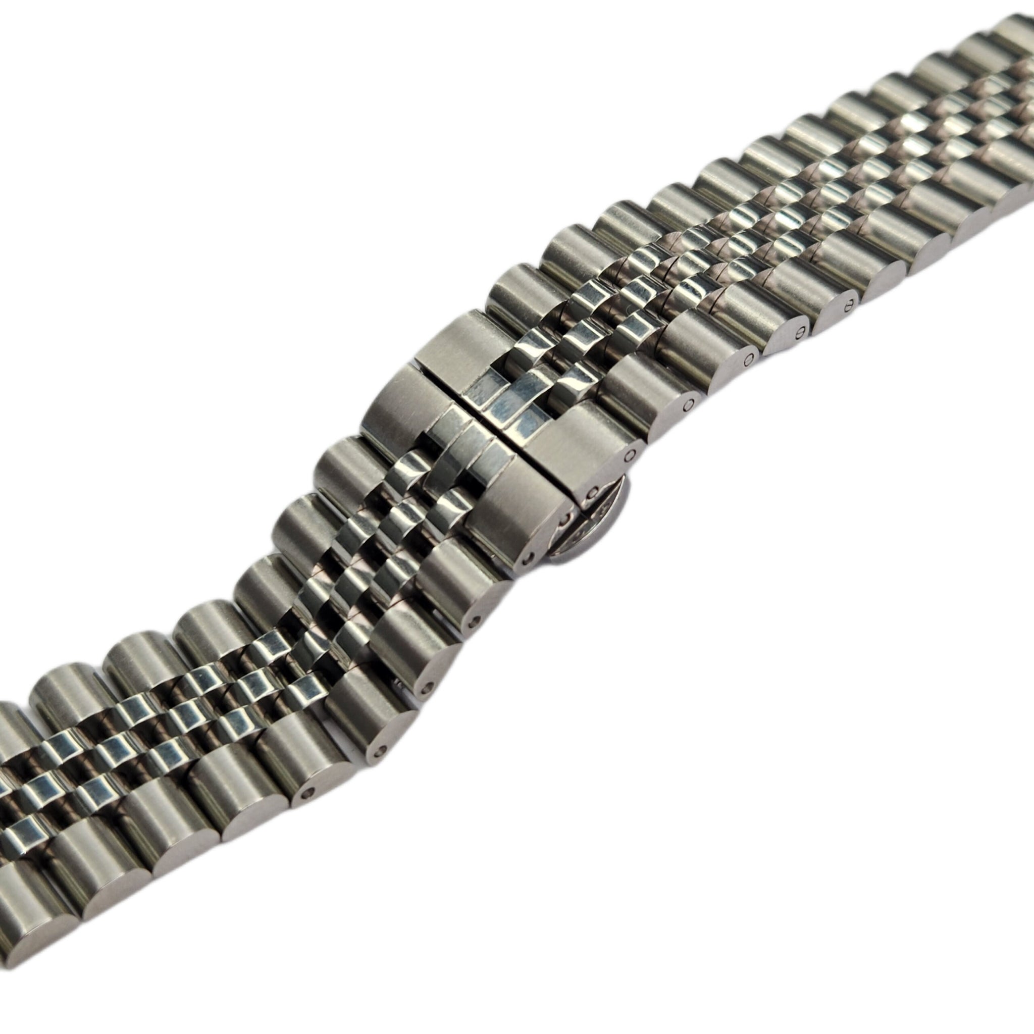 Two Tone ROLX Stainless Steel Straps for 42/44/45/49mm Smart Watch